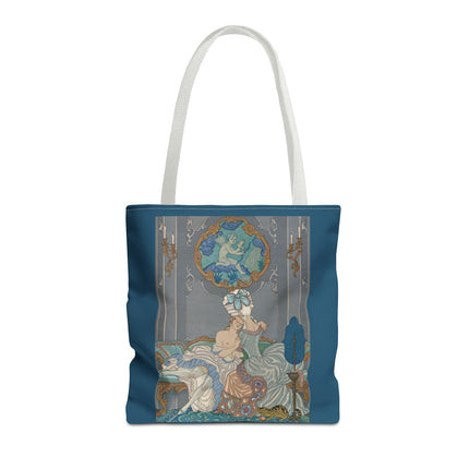 Liaisons Dangereuses by George Barbier Tote Bag (AOP)