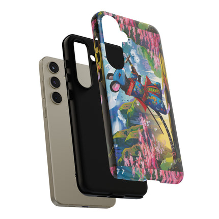 Cyber Samurai Rat Phone Cases