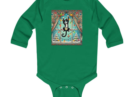Mischief in Tinselland Infant Long Sleeve Bodysuit