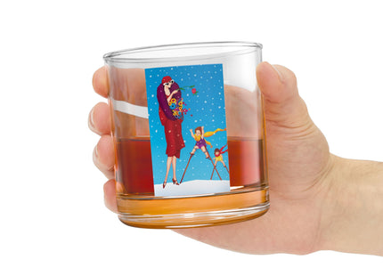Snowfall & Couture Rocks Glass, 10oz