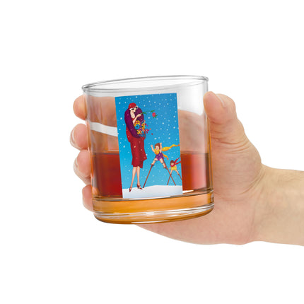 Snowfall & Couture Rocks Glass, 10oz