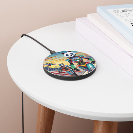 Cyber Punk Robots Wireless Charger