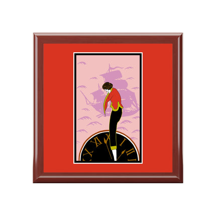 Woman Waiting for her Beloved at 1:59 by Kobayashi Kaichi Jewelry Box