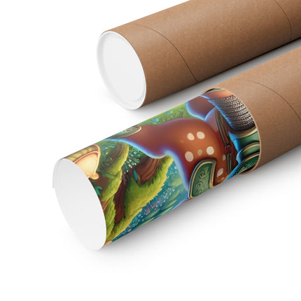 🦌🛡️ Fawn Defender Matte Vertical Poster – Woodland Courage & Fairytale Adventure