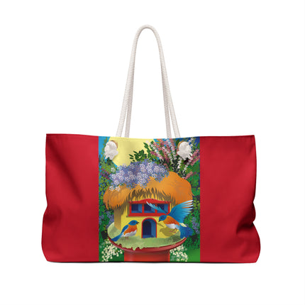Birdhouse Haven Weekender Bag