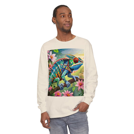 Camouflage Chameleon Long Sleeve T-Shirt