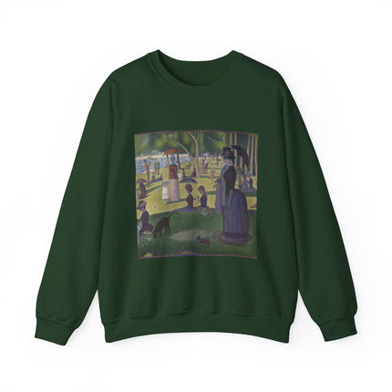 A Sunday on La Grande Jatte by Georges Seurat Heavy Blend™ Crewneck Sweatshirt