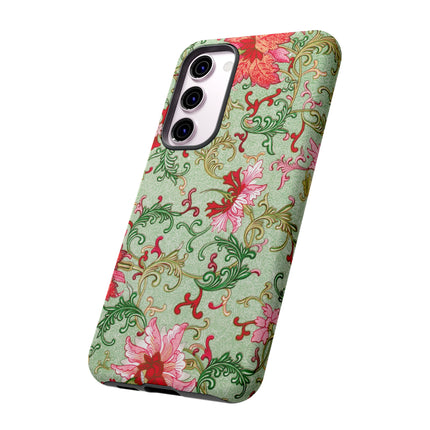 Flower Illustration by Owen Jones Phone Cases