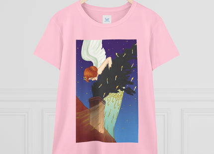 The Christmas Angel Women's Midweight Cotton Tee