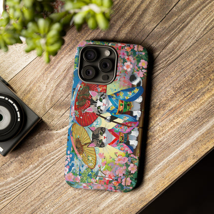 Kimono Kitties Phone Cases