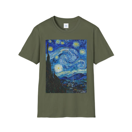 The Starry Night by Vincent Van Gogh Softstyle T-Shirt