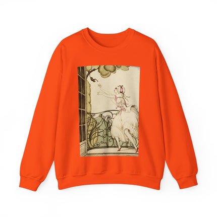 Sur talons rouges (On Red Heels) pl 02 by Gerda Wegener Heavy Blend™ Crewneck Sweatshirt