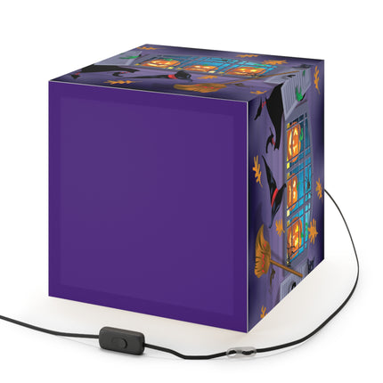 Whimsical Halloween Mischief Light Cube Lamp