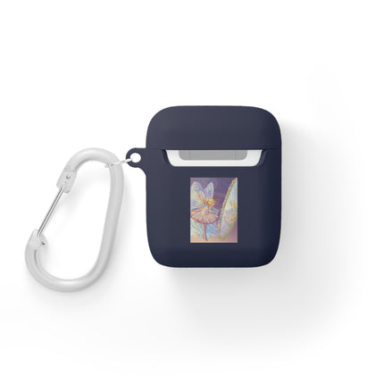 Enchanted Mirror Reflections – Pastel Fairy Art AirPods Case