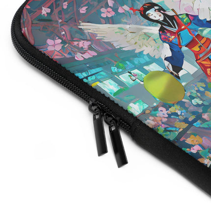 Samurai Robot Angels Laptop Sleeve