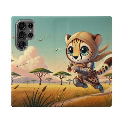 🐆⚡ Swift Cheetah Flip Case – Speed, Freedom & Untamed Adventure