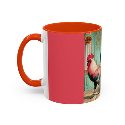 The Salon Rooster Colorful Mugs (11oz, 15oz)