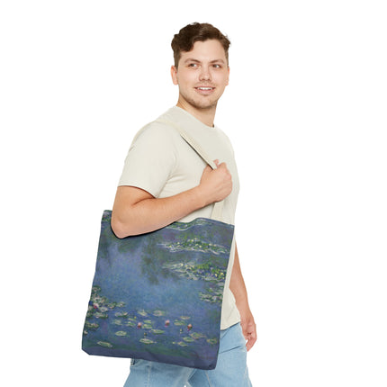 Water Lilies by Claude Monet Tote Bag (AOP)