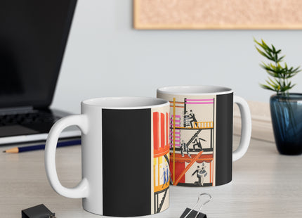 Maquettes de Théatre 4 by Alexandra Exter Ceramic Mug 11oz
