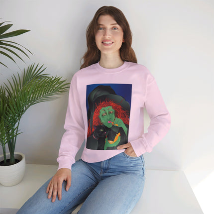 Mirror, Mirror A Witch's Touch Women’s Unisex Heavy Blend™ Crewneck Sweatshirt