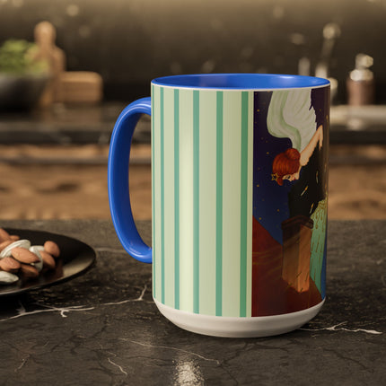 The Christmas Angel Colorful Mugs (11oz, 15oz)