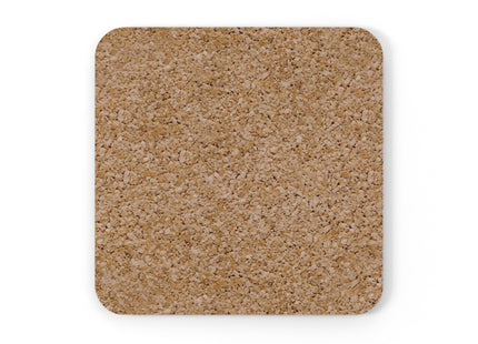 Elegant Holiday Woman with Gifts Cork Back Coaster