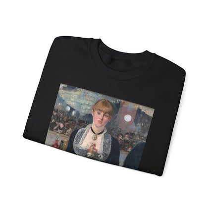 A Bar at the Folies-Bergère by Edouard Manet Heavy Blend™ Crewneck Sweatshirt