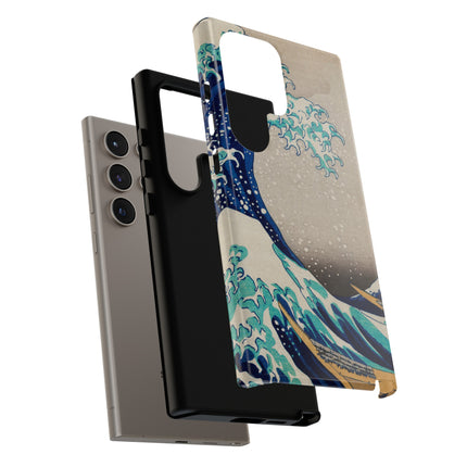 The Great Wave off Kanagawa by Katsushika Hokusai Phone Cases