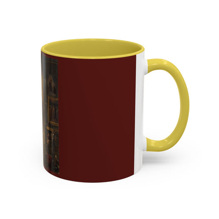 Raphael and his Muse in the Atelier by Vincenzo Abbati Colorful Mugs (11oz, 15oz)