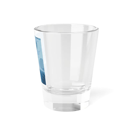 Siren of the Waves Shot Glass – Dramatic Sea Power & Bold Elegance