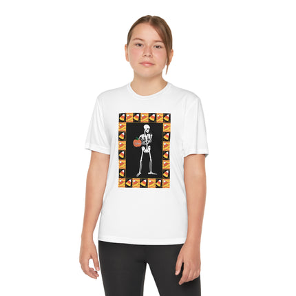 Candy Corn Skeleton Youth Competitor Tee