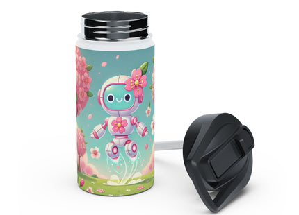 Sakura Sentinel Stainless Steel Water Bottle, Standard Lid