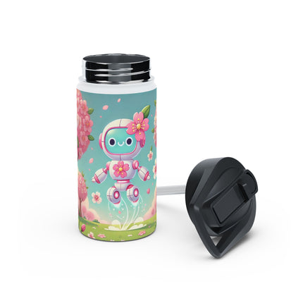 Sakura Sentinel Stainless Steel Water Bottle, Standard Lid
