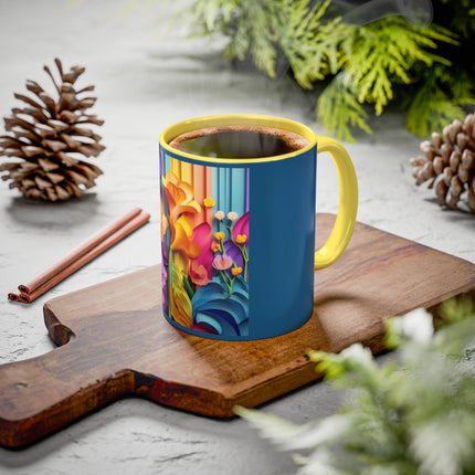 The Graceful Freesia Colorful Mugs (11oz, 15oz)