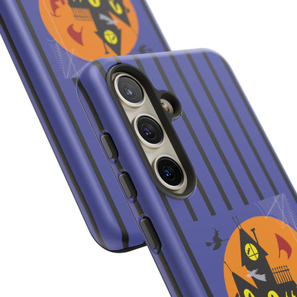 Halloween Night at the Haunted House Phone Cases