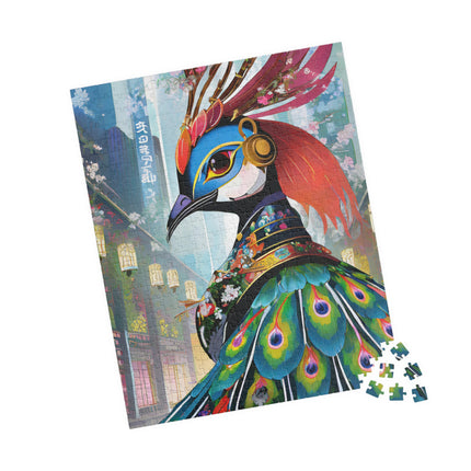 Techno Plumes Puzzle (110, 252, 520, 1014-piece)
