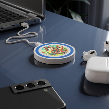 Dragon Dance on Wheels Quake Wireless Charging Pad