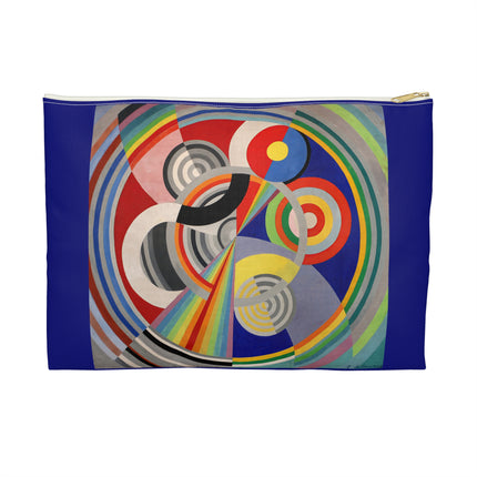 Rythme No. 1 Accessory Pouch – Robert Delaunay Orphism Abstract Art Design