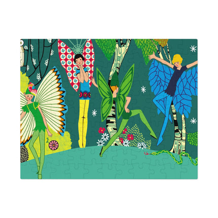 Enchanting Fairies of A Midsummer Night's Dream Jigsaw Puzzle (30, 110, 252-Piece)