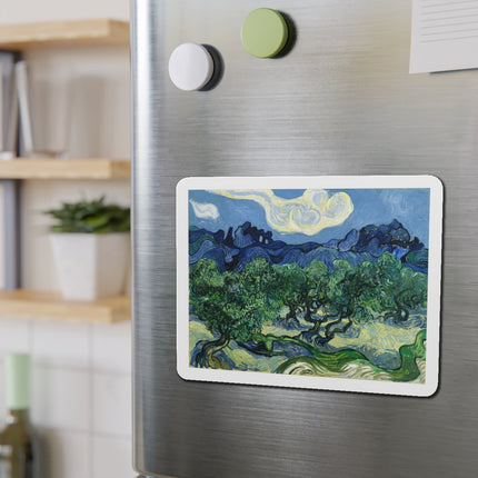 Olive Trees by Vincent Van Gogh Die-Cut Magnets (5 Sizes)
