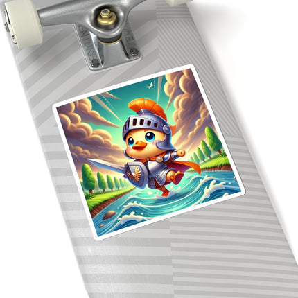 Valiant Duck Kiss-Cut Stickers (4 Sizes)