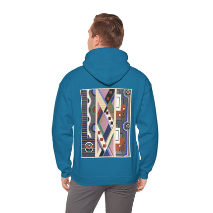 Collection decors et couleurs Pl.19 by Georges Valmier Heavy Blend™ Hooded Sweatshirt