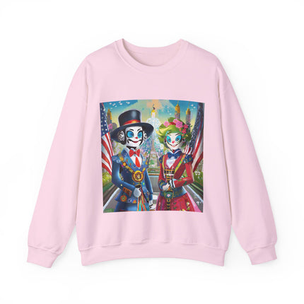 Cyber Punk Warrior Robots Unisex Heavy Blend™ Crewneck Sweatshirt
