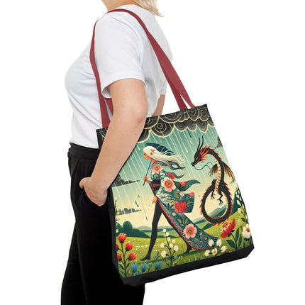 The Dragon Fairy’s Stride Tote Bag – Grace, Strength & Mythic Adventure