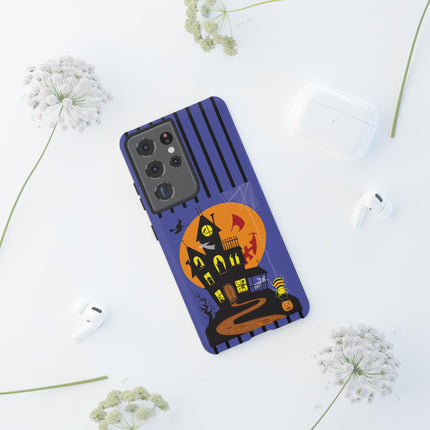 Halloween Night at the Haunted House Phone Cases