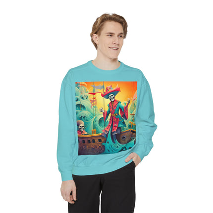 Skeleton Crew of the Misty Seas Unisex Garment-Dyed Sweatshirt