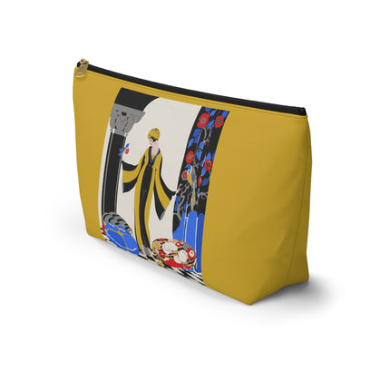 Art Deco Flapper Cosmetic Bag – Elegant Glamour & Timeless Style