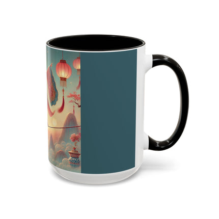 The Lantern Walker Colorful Mugs (11oz, 15oz)