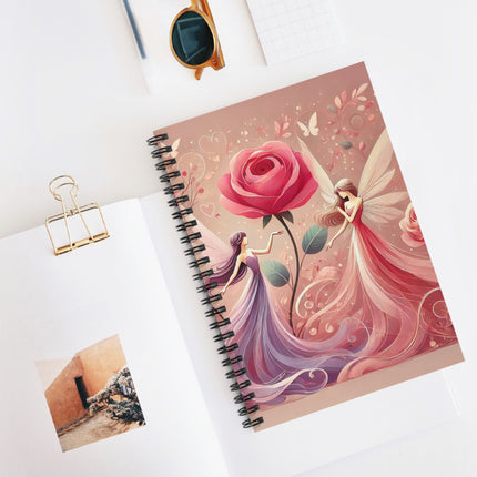 Whimsical Fairies Spiral Notebook - Ruled Line