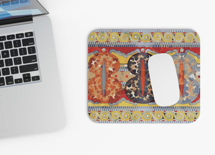 Reproduction of the Shield Frieze by Emile Gilliéron Mouse Pad, Rectangle